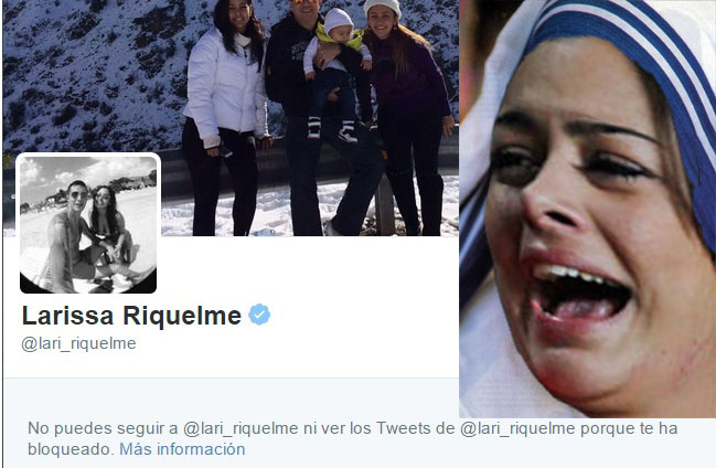Santa Moralista Riquelme se rasgó las vestiduras en TeleShow y bloqueó al churero.com en twitter avergonzada de su pasado?