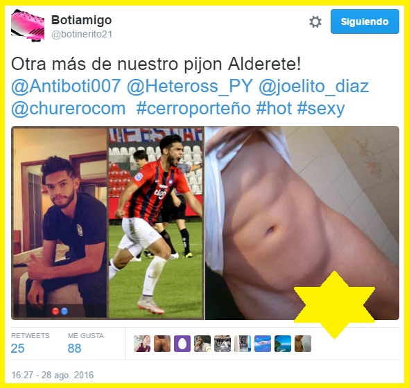 El futbolista de la tercera pierna sigue repartiendo fotos de su alargado pene?
