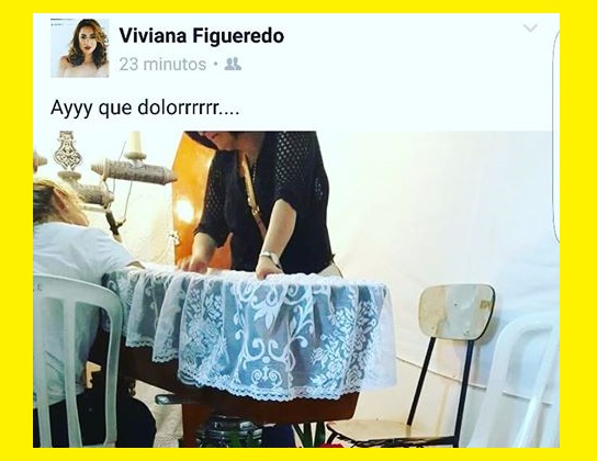 Modelo busca prensa con el asesinato de su tío? Subió foto del velorio a las redes.